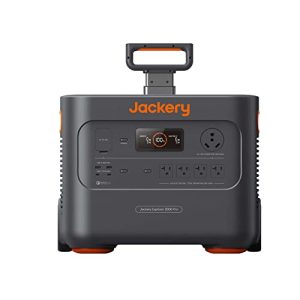 Jackery Portable Power Station Explorer 3000 Pro, Solar Generator with 3024Wh, 2x100W PD Ports, 2.4H Full Charge, Compatible with SolarSagas, for Home Backup, RV, Off-grid (Solar Panel Optional)