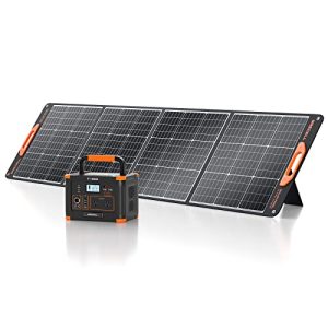 GRECELL 1000W Solar Generator with 200W Portable Solar Panel