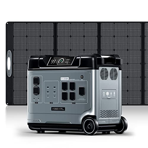 OUKITEL P5000 Solar Generator with 1x400W Solar Panel
