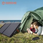 Portable 100W Solar Panel Charger with Kickstand DC(20V-28V) 18W USB-A PD3.0 USB- C(60W) Output Ports Foldable Waterproof IP65 Power Emergency for Solar Generator Power Station (Generator no Include