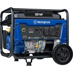 Westinghouse Outdoor Power Equipment 6600 Peak Watt Home Backup Portable Generator, Transfer Switch Ready 30A Outlet, RV Ready 30A Outlet, CO Sensor, CARB Compliant