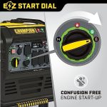 Champion Power Equipment 201175 8500-Watt Electric Start Dual Fuel Inverter Generator with Quiet Technology and CO Shield
