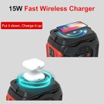 320W Portable Power Station 292Wh Wireless Charger 15W PD 100W & 100W 18V Portable Solar Panel Included Compatible with Phones Laptops Tablet for Outdoor