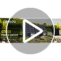 GOOLOO GTX300 Power Station, 300Wh Portable Power Station, Solar Generator with 110V/300W Pure Sine Wave AC Outlet, Battery Backup Power Supply for Outdoor Camping Home Emergency