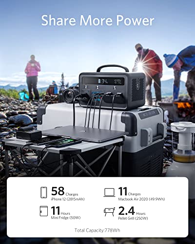 Anker-Portable-Generator-778Wh-545-Portable-Power-Station-PowerHouse-778Wh-500W-Outdoor-Generator-with-110V-2-AC-Outlets-2X-60W-PD-Outputs-and-LED-Light-for-RV-Camping-Emergencies-and-More-Renewed-0-0