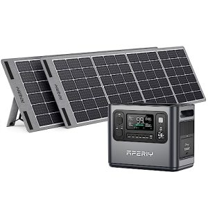 AFERIY-solar-generator-with-solar-panel-1200W-Portable-Power-Station-with-2-pcs-Foldable-Solar-Panel-200W-new-MWT-Solar-Power-Generator-for-RV-Van-House-Outdoor-Camping-0