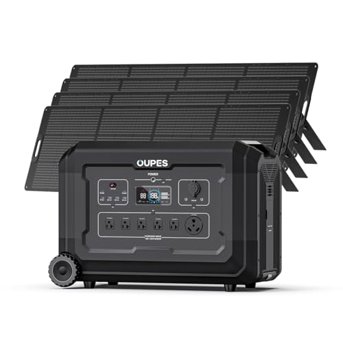 OUPES-Mega5-Solar-Generator-4000W-5040Wh-Power-Station-with-4x240W-Solar-Panels-6-AC-Outlets7000W-Surge-LiFePO4-Battery-for-Home-Backup-Outdoors-Camping-RV-Emergency-0