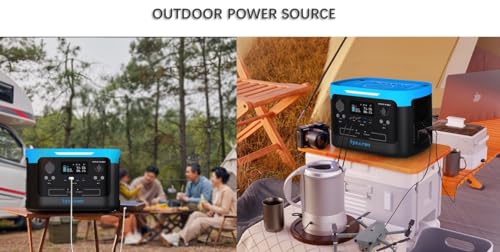 1000W Portable Lithium Battery Power Station - 1000Wh, AC/DC/USB, Emergency Generator for Home, Camping, CPAP (300W, 500W, 1000W, 3001W)