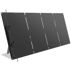 200 Watt Solar Panels Portable 20V for Solar Generator Power Station Foldable Solar Panel Kit with MC-4 + XT60 Output Waterproof IP67 for Camping Off-Grid