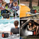 Portable Power Station 97Wh Power Bank 26400mAh Battery Pack Fasting Charging 150W AC & 30W Portable Foldable Solar Panel Charger for Outdoor Camping 12 Volt Waterproof High Efficiency Solar Panel Kit