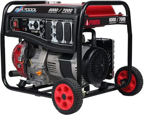 A-iPower 7000W Portable Generator Gas Powered SUA7000L