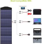 ALLPOWERS R600 Solar Generator with SP033 solar panel included, 600W 299Wh LiFePO4 Portable Power Station with 200W Solar Charger, UPS Battery Backup, MPPT Solar Power for Camping RVs Home