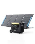 Anker SOLIX F2600 Portable Power Station, PowerHouse 767, 2560Wh GaNPrime Solar Generator with 200W Solar Panel, LiFePO4 Batteries, 4 AC Outlets Up to 2400W for Home, Power Outage, Outdoor Camping