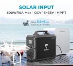 BLUETTI MAXOAK Portable Power Station EB150 1500Wh AC110V/1000W Camping Solar Generator Lithium Emergency Battery Backup with 2 AC outlet Pure Sinewave,DC12V,USB-C for Outdoor Road Trip Travel Fishing