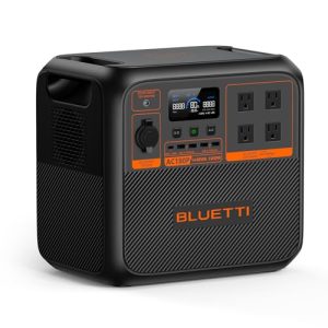 BLUETTI Portable Power Station AC180P, 1440Wh LiFePO4 Battery Backup w/ 4 1800W (2700W Power Lifting) AC Outlets, 0-80% in 45Min, Solar Generator for Camping, Off-grid, Power Outage