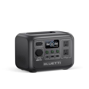 BLUETTI Portable Power Station AC2A, 204Wh LiFePO4 Battery Backup w/ 2 300W (600W Power Lifting) AC Outlets, Recharge from 0-80% in 45 Min., Solar Generator for Outdoor Camping (Solar Panel Optional)