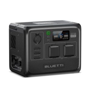 BLUETTI Portable Power Station AC60, 403Wh LiFePO4 Battery Backup w/ 2 600W (1200W Surge) AC Outlets, 1 Hour Fast Charge, Dustproof and Water Resistant Solar Generator for Camping, Trip, Power Outage