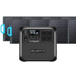 BLUETTI-Solar-Generator-AC180-with-2-PV120-Solar-Panel-Included-1152Wh-Portable-Power-Station-w-4-1800W-2700W-Power-Lifting-AC-Outlets-LiFePO4-Emergency-Power-for-Camping-Off-grid-Power-Outage-0