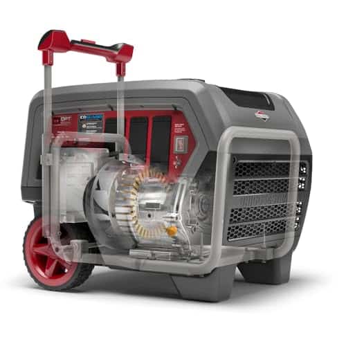 Briggs and Straton, 6500W Portable Generator, Outdoor, Electric Start