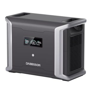 Dabbsson Portable Extra Battery DBS1700B, 1700Wh Capacity, Expand DBS1300 Portable Power Station up to 3030/4730Wh for Camping, Home Backup, Emergency, RV