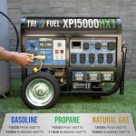 DuroMax XP15000HXT 15,000 Watt Tri Fuel Portable Home Power Backup HXT Generator w/CO Alert