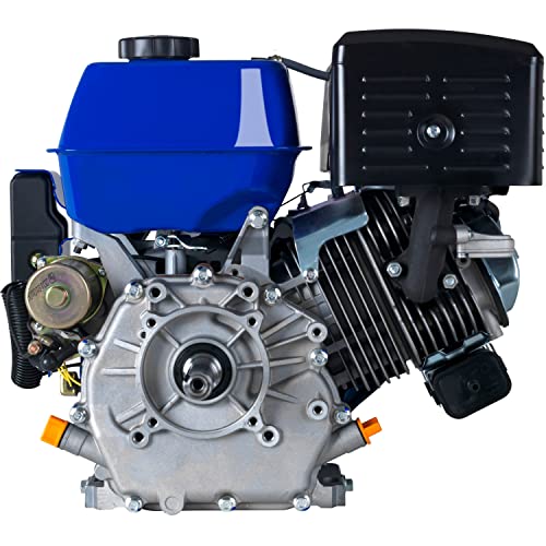 DuroMax XP16HPE 420cc Recoil/Electric Start Gas Powered 50 State Approved, Multi-Use Engine, XP16HPE, Blue