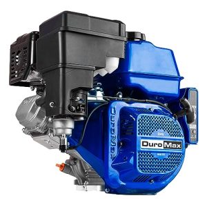 DuroMax XP20HPE 500cc 1-Inch Shaft Recoil/Electric Start Gas Powered Engine, Blue
