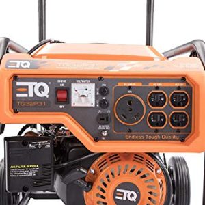 ETQ Tough Quality 2000/3600Watt Portable Generator - Extremely Quiet - CARB Compliant (3600W dual fuel)