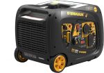 Firman W03083 Portable Inverter Generator; 3300W; Remote, Electric, and Recoil Start; Low Oil Shut Off; 120V; 1.8-gallon Tank; Up to 9 Hours of Run Time at 25% Load; Multi-featured Control Panel