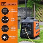 GENMAX Quiet Power Series Inverter Generator，Gas Powered, EPA Compliant, Eco-Mode Feature, Ultra Lightweight for Backup Home Use & Camping