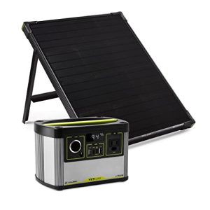 Goal Zero Yeti Portable Power Station - Yeti 200X w/ 187 Watt Hours Battery Capacity, Includes Boulder 50 Solar Panel, USB Ports & AC Inverter - Solar Generator for Camping, Travel, Outdoor