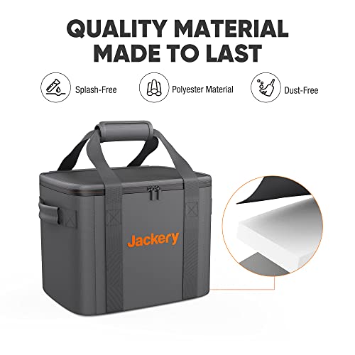 Jackery Carrying Case Bag (M Size) for Explorer 1000 / 1000Pro Portable Power Station - Black (Power Station Not Included)