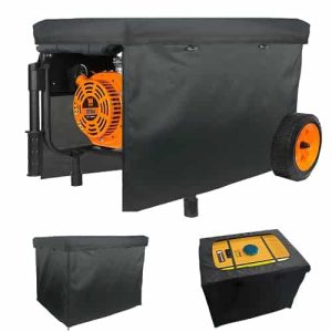 Jorohiker Generator Covers While Running,Outdoor Generator Tent Running Cover,Waterproof Portable Generator Enclosure, 32 "Lx24" Wx24 "H Generator Shelter Tent for Most 5000-10000w Framed Generators