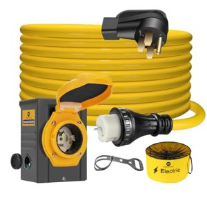 LAZMUMI-50-Amp-50FT-Generator-Power-Cord-and-Power-Inlet-Box-Waterproof-Combo-Kit-125V250V-50A-NEMA-14-50P-to-SS2-50R-Generator-Extension-Cord-with-NEMA-SS2-50P-Generator-Inlet-0