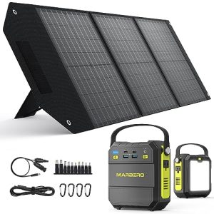 MARBERO-Portable-Power-Station-83Wh-Small-Generator-with-60W-Solar-Panel-Foldable-Solar-Charger-for-Universal-Power-Station-Camping-Outdoor-RV-0