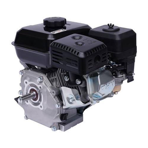 NOWMORE 4 Stroke Gasoline Engine, Gas Engine Replacement for Honda GX160 7.5HP 210cc OHV Air Cooled Horizontal 168F Pullstart