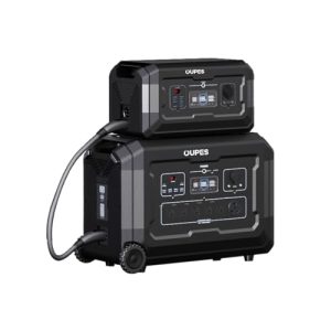 OUPES Mega 3 3600W Portable Power Stationwith 3072Wh Extra B2 Battery, 5120Wh Lifepo4 Power Station, Home Battery Backup with Expandable Capacity, Solar Generator for Home Use, Blackout, Camping, RV