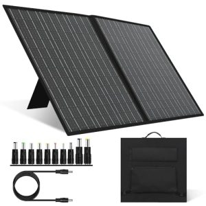 Panana-100W-Foldable-Solar-Panel-Waterproof-18V-Portable-Solar-Cell-Solar-Charger-with-USBType-CDC-Port-for-Outdoor-Power-Station-RV-Camping-Off-Grid-Backyard-Use-0