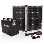 Patriot Power Generator - Fume-FREE, Silent & Safe Lithium-Iron-Phosphate Battery, 100-Watt Solar Panel Included, 1,800 Watts of Reliable Power During An Outage, Quiet & Portable, 2,500 + Lifecycles