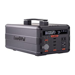 Portable Power Station 1200W,LUMOPAL 1000Wh Solar Generator (1500W peak) with 120V AC Pure Sine Wave Output 100W USB-C PD, Backup Lithium Battery for Home Outdoor Camping RVs Trip Hunting Blackout