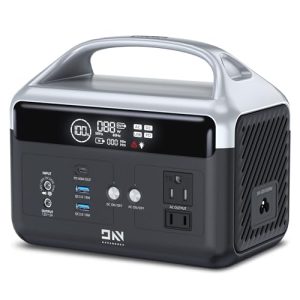 Portable Power Station 300W, 179.2 Wh LiFePO4 Battery Generator, Fast Charging Solar Generator, Portable Power Source for Camping, Hunting, Travel and Blackout(Solar panel not included)