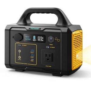 Portable-Power-Station-300W-293Wh120V-Solar-Generator-Solar-Panel-Not-Included-with-60W-USB-C-PD-AC-Output-Flashlight-for-Outdoor-Camping-Emergency-Home-Blackout-RV-Travel-0