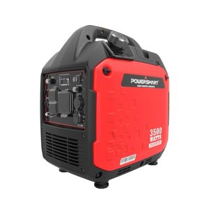 PowerSmart 3500-Watt Portable Inverter Generator Gas Powered, RV-Ready, Super Quiet and Lightweight for Home Backup Power, Outdoor Camping, CARB Compliant and Trailer