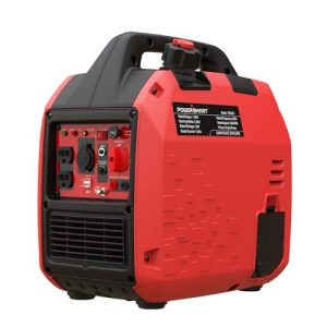 PowerSmart Portable Inverter Generator 2500 Watt with Super Quiet, Lightweight Design, CARB Compliant, Parallel Capable, Gas Small Generators for Home Backup Use, and Camping Outdoor