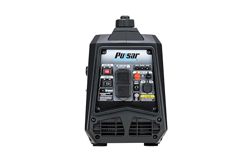 Pulsar PGD16ISCO Ultra Light Quiet 1600W Portable Gas Inverter Generator, CARB Compliant