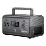 RUNHOOD HE600 MINI Portable Power Station (Battery Not Included), 2X600W(Peak 1200) Pure Sine Wave AC Outlet Modular Solar Generator