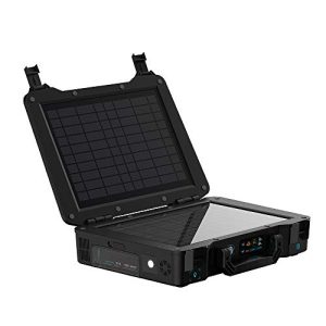 Renogy Phoenix Elite Portable Generator Station 300Wh Built-in 20W Solar Panel and Lithium Battery Backup Power Bank with AC/DC Outlet, Clean Silent Home, Outdoor, Camping, RV, Emergency use