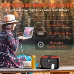 SinKeu Portable Power Station Set 300W,600W Backup Lithium Battery Pack Bank with 18W USB-C Output for Camping Emergency RV Outdoor