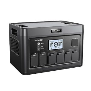 Solar Generator 2400W Portable Power Station, 1843Wh UPS Backup LiFePO4 Battery Power Supply with 11 Outlets(4 2000W AC Outlets,2 PD100W), 2Hrs Quick Charge for Home Emergency Camping RV Trip Van