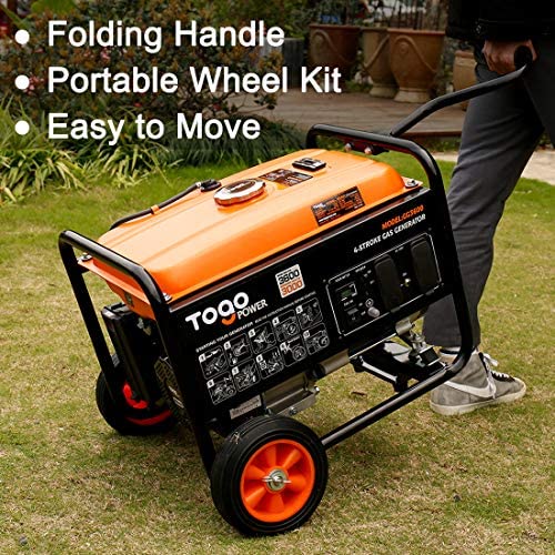 TogoPower Portable Generator, 3600 Peak Watts 120 Volts Industrial Inverter Gasoline Powered-Power Station for Home Back-Up & RV Outdoor Ready, CARB Compliant